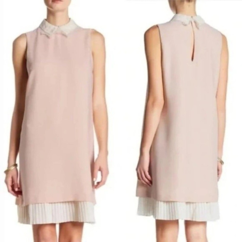 Nanette Lepore Blush and Cream dress